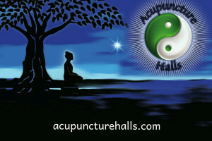 Acupuncture Halls Logo